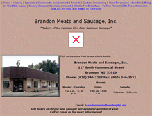 Tablet Screenshot of brandonmeats.com